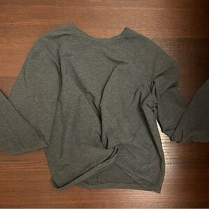 Lululemon Gray Long Sleeve Top